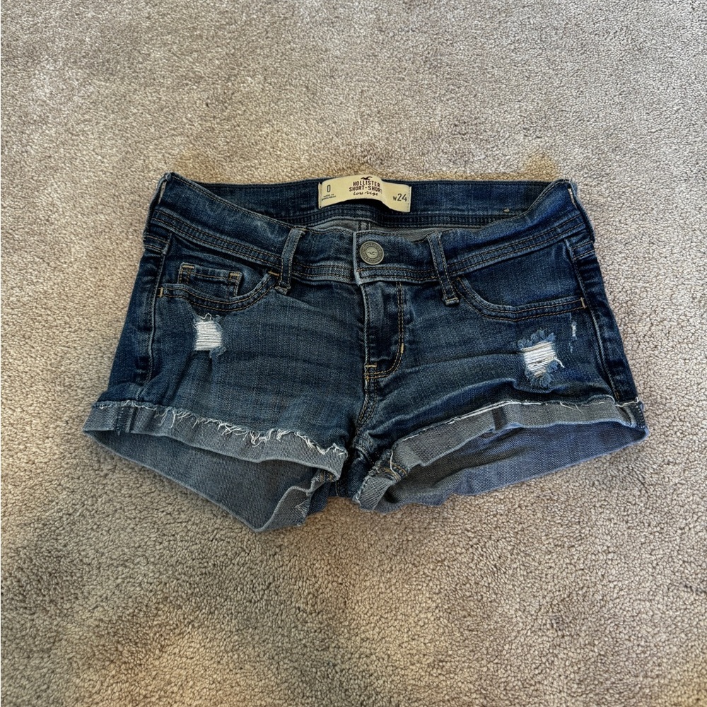 Hollister Denim Blue Women's Short-Shorts